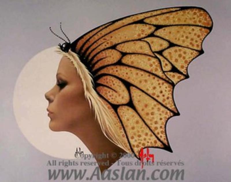 Femme Papillon By Alain Aslan
