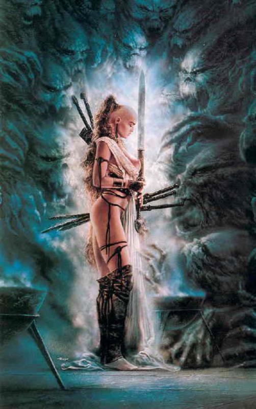 Fevrier 2000 Calendrier 2000 By Luis Royo