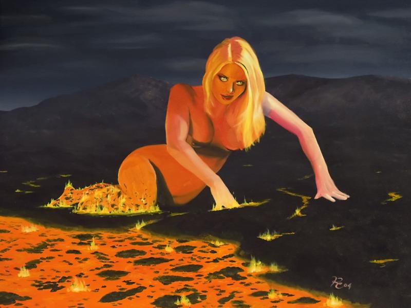 Fire Nymph By Kevin Clark