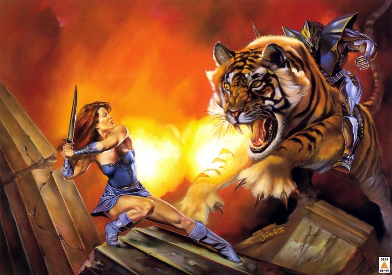 Fireballs By Julie Bell