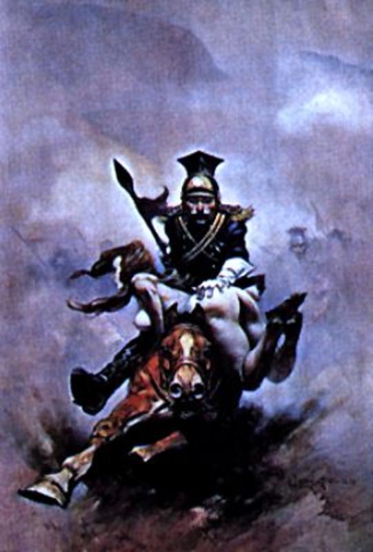 Flash Charge By Frank Frazetta