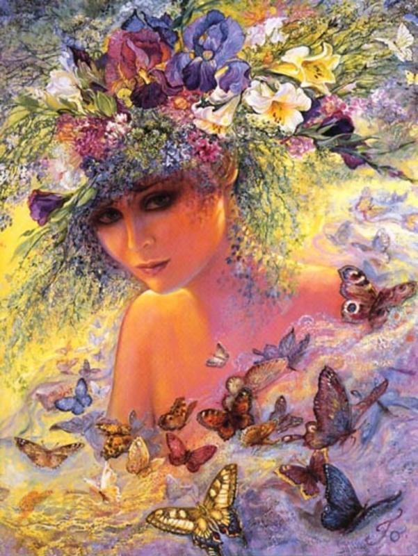 Flora By Josephine Wall