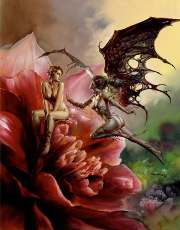 Flower Princess By Boris Vallejo