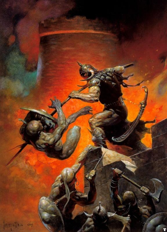 Frazetta127 1 By Frank Frazetta
