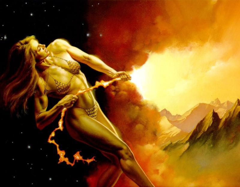 Freya By Boris Vallejo