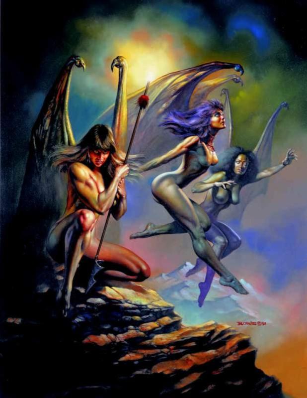 Furies 2 By Boris Vallejo
