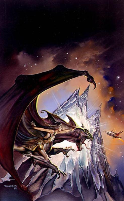 Glass Mountain By Boris Vallejo