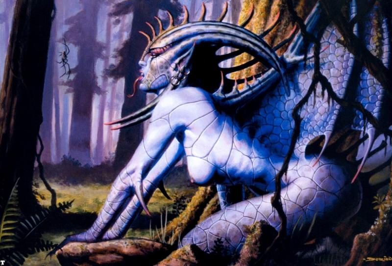 Gorgon And The Spider By Dorian Cleavenger