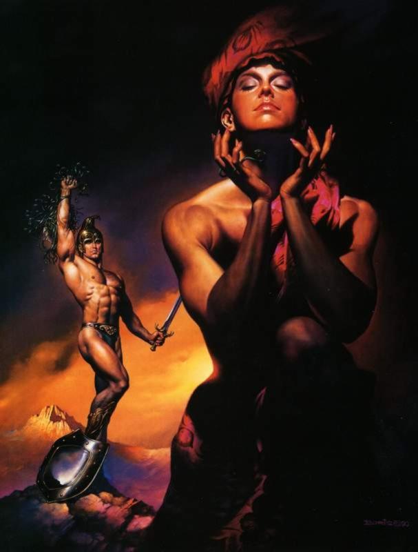 Gorgone By Boris Vallejo