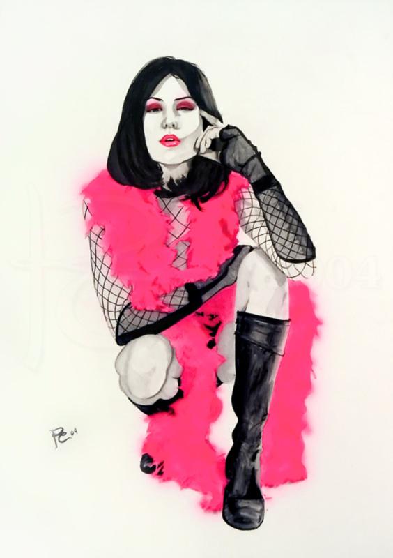 Goth Pink By Kevin Clark