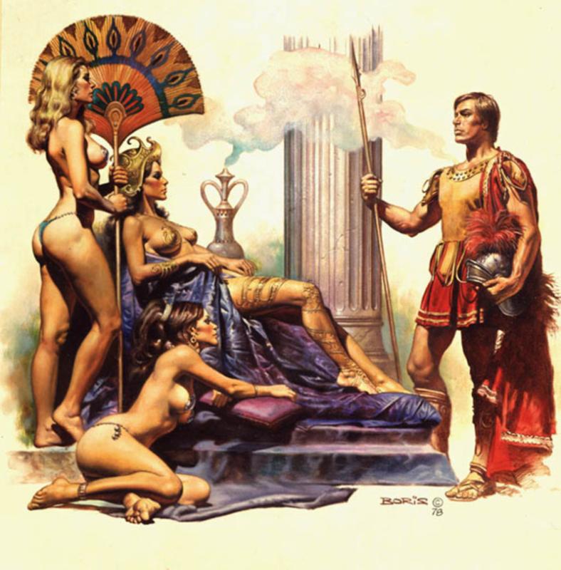 Gracus By Boris Vallejo
