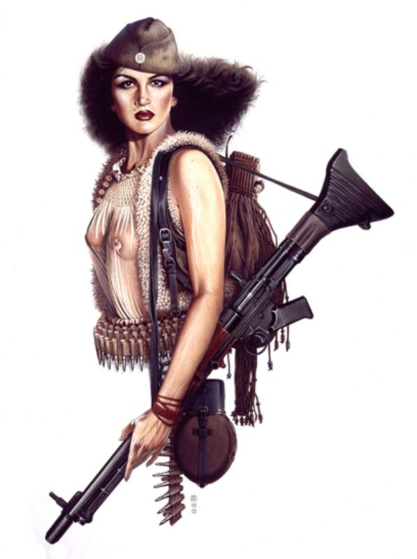 Greek Partisan By Chris Achilleos