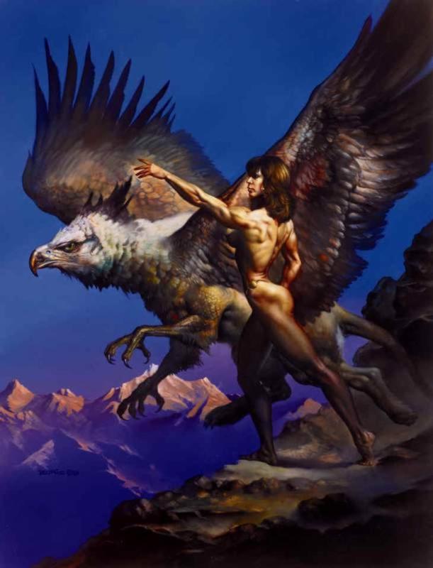 Gryphon By Boris Vallejo