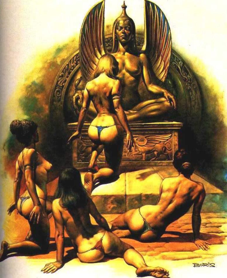 Haesel The Slave By Boris Vallejo