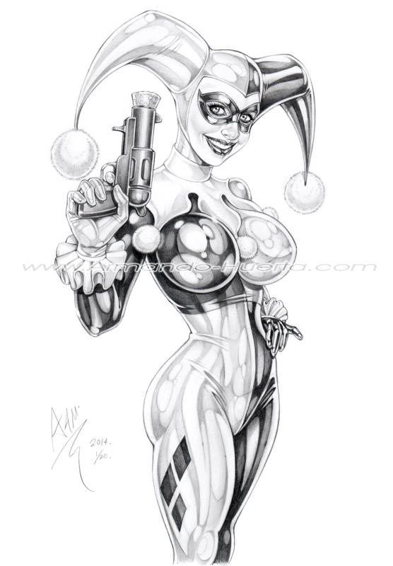Harley Quinn By Armando Huerta