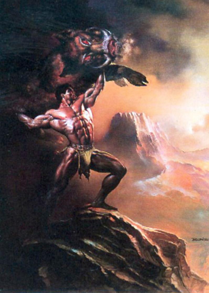 Hercules By Boris Vallejo
