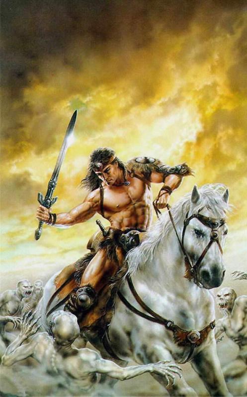Horseback By Luis Royo