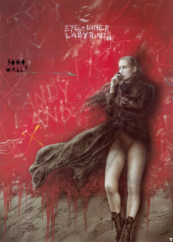 III Millennium Eyelinerlabyrinth II 1 By Luis Royo