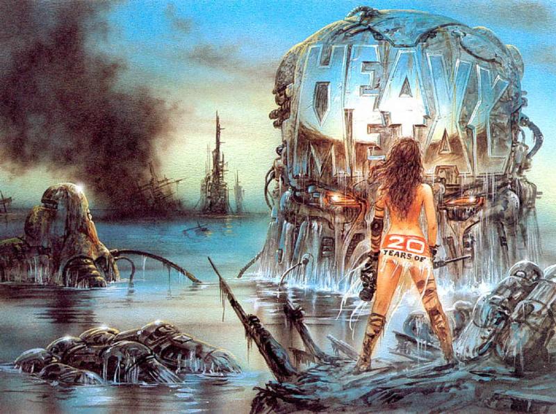 III Millennium Heavy Metal 2 By Luis Royo