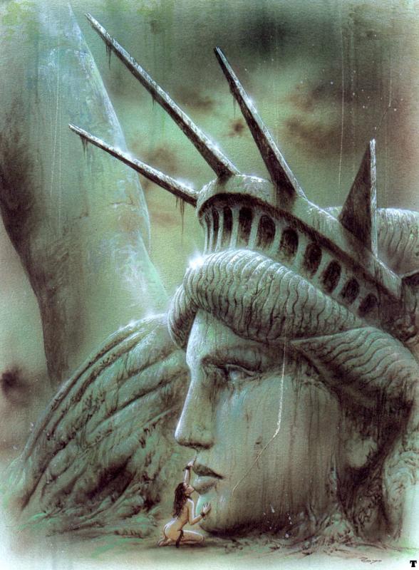III Millennium Liberty II By Luis Royo