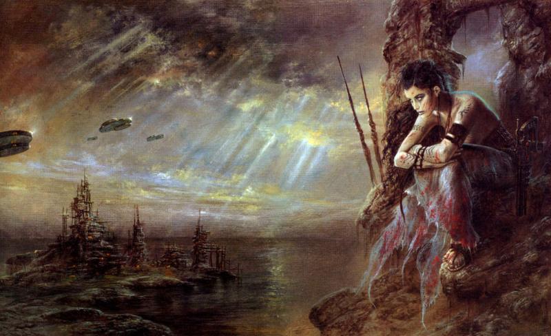 III Millennium Wait By Luis Royo