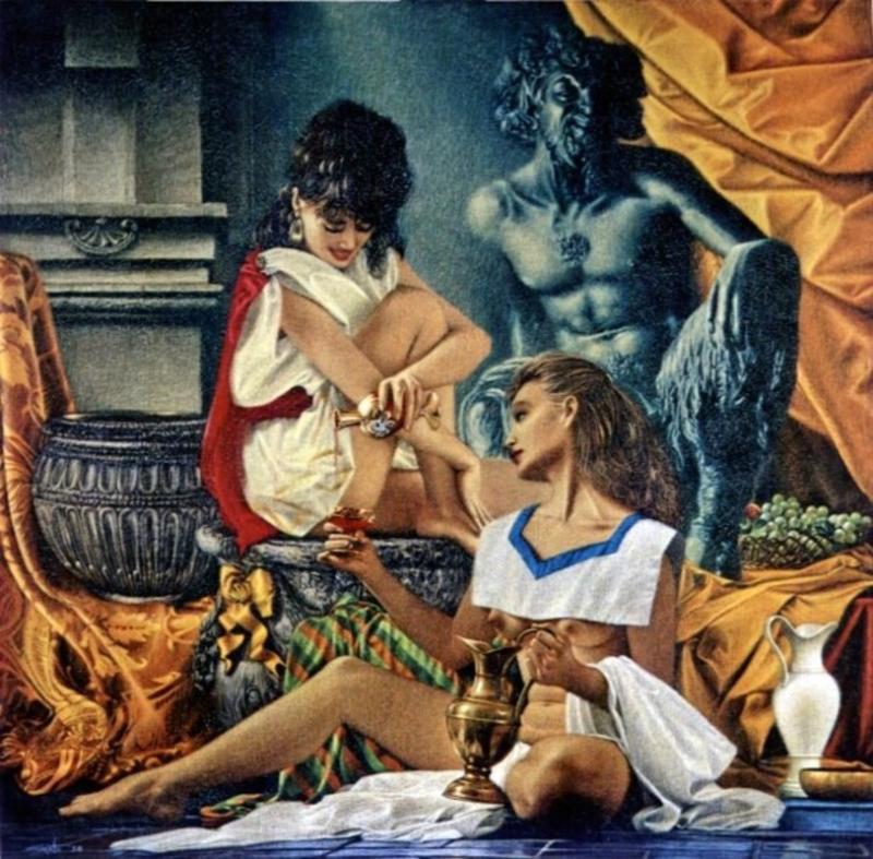 In The Eyes Of The Satyr By Walter Girotto