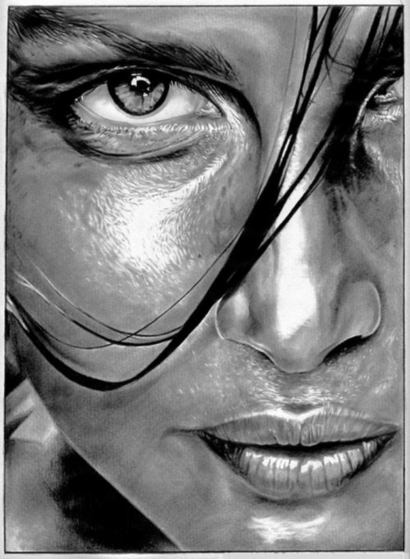 intense look