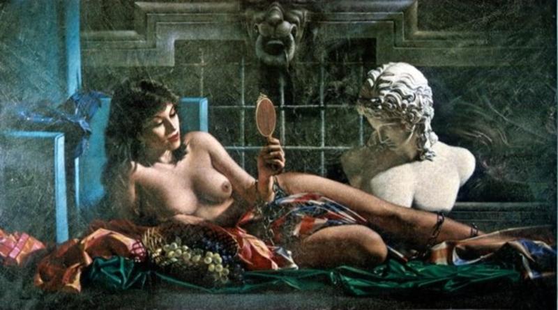 Into Abode Of Eros By Walter Girotto