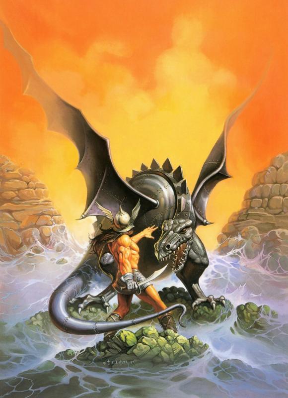 Iron Dragon By Ken Kelly