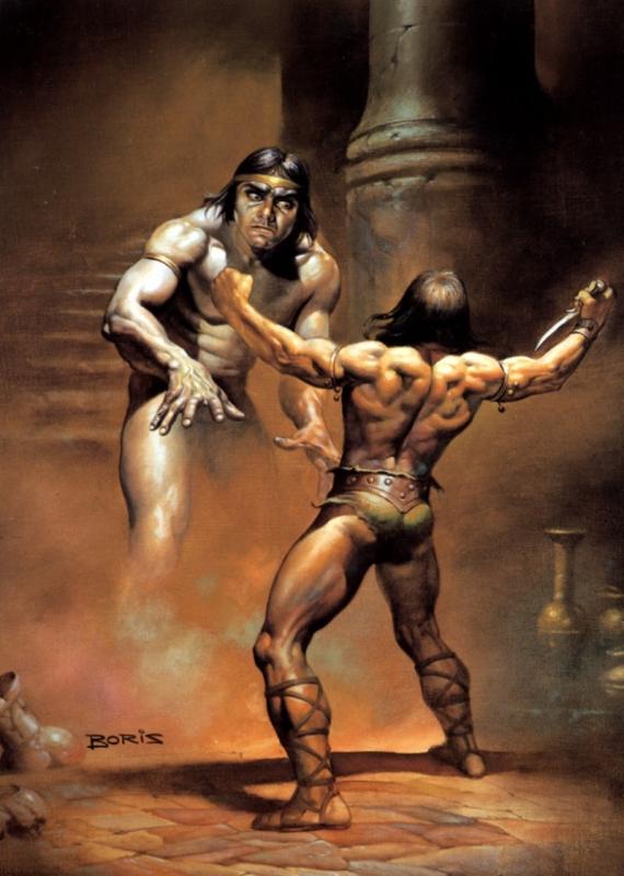 Iron Warrior By Boris Vallejo