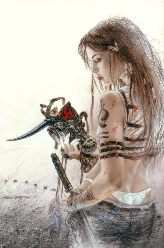 Janvier 2003 Calendrier 2003 By Luis Royo