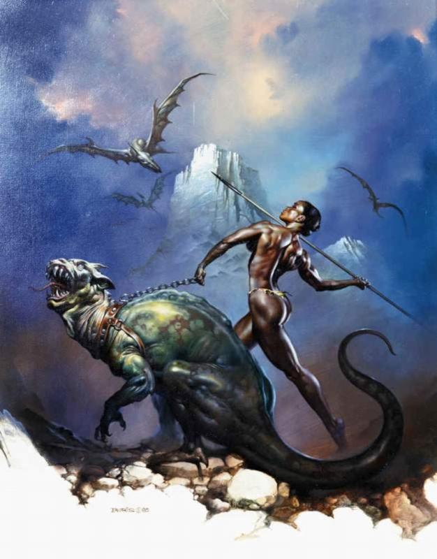 Javelin By Boris Vallejo