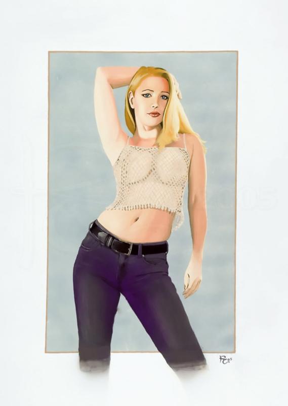 Jill In Jeans By Kevin Clark