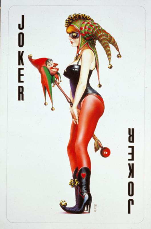 Joker Girl By Chris Achilleos