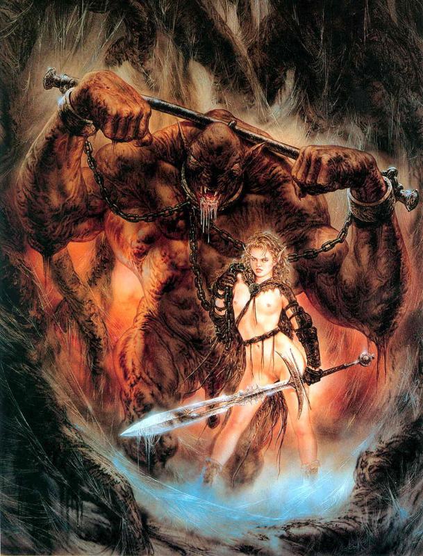 Juin 2000 Calendrier 2000 By Luis Royo