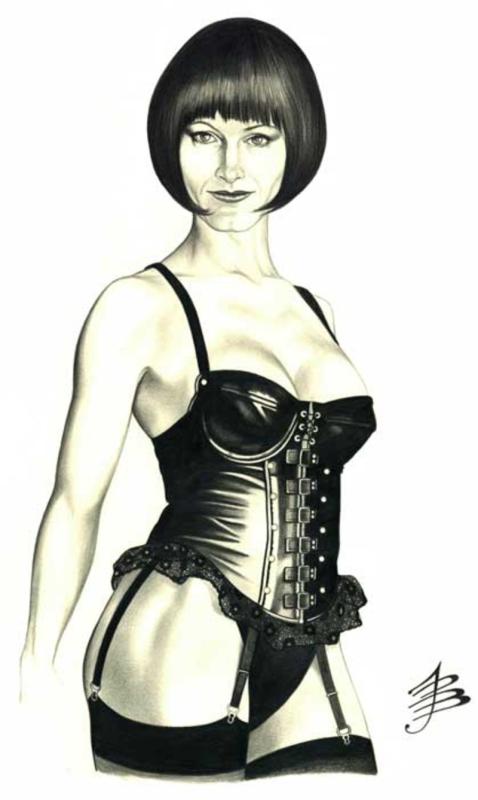 Kerry In Stockings By Paul John Ballard
