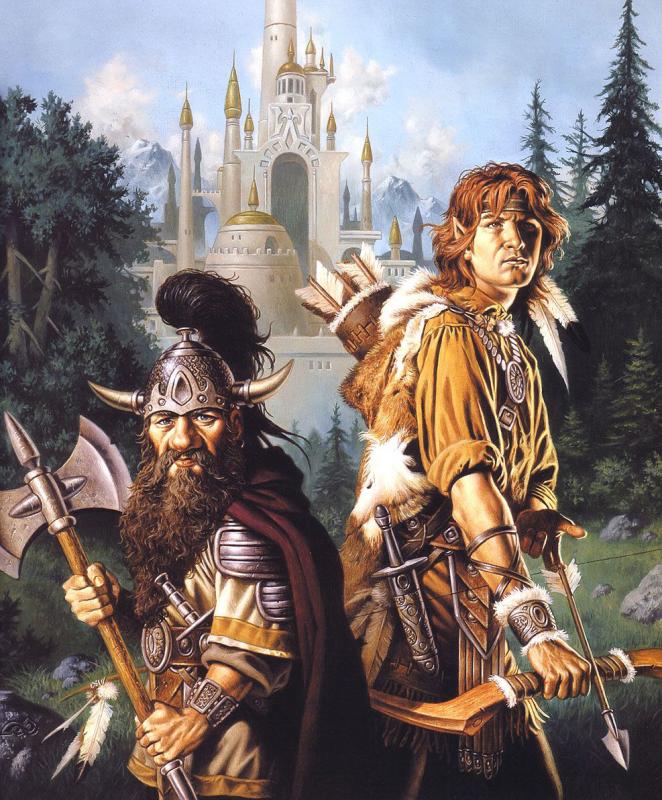 Kindred Spirits By Clyde Caldwell
