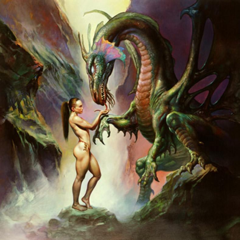 Kiss My Hand By Boris Vallejo