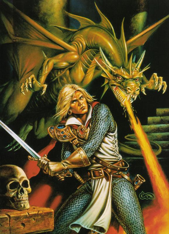 Knight Of Illusion By Clyde Caldwell