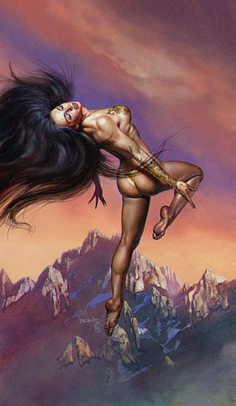 Lady Of The Air By Boris Vallejo