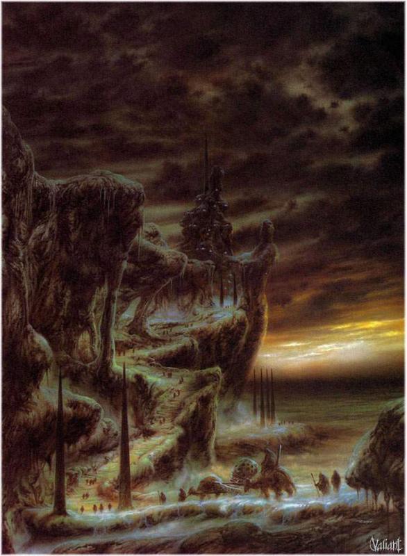 Landscape By Luis Royo