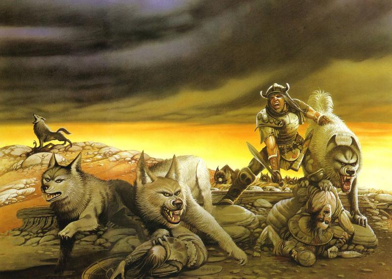 Leader Of The Pack By Chris Achilleos