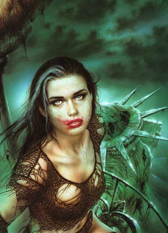 Liberty By Luis Royo