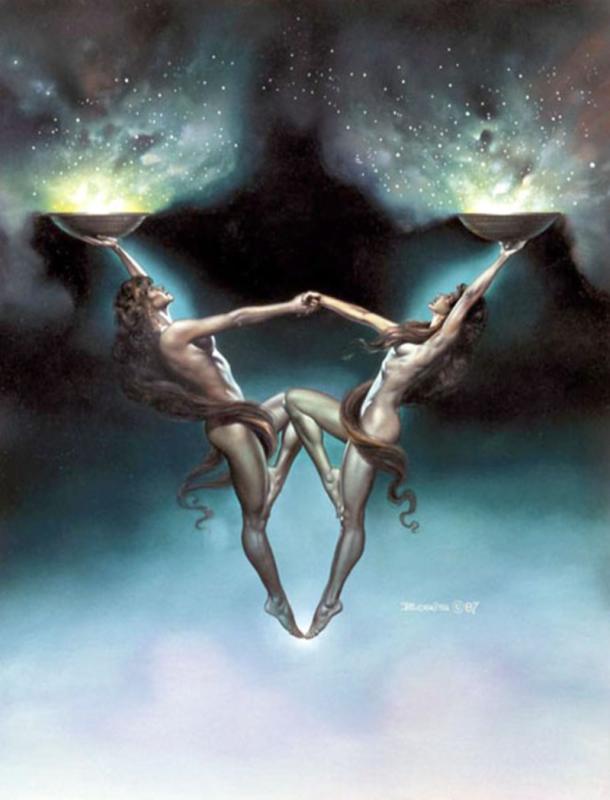 Libra By Boris Vallejo