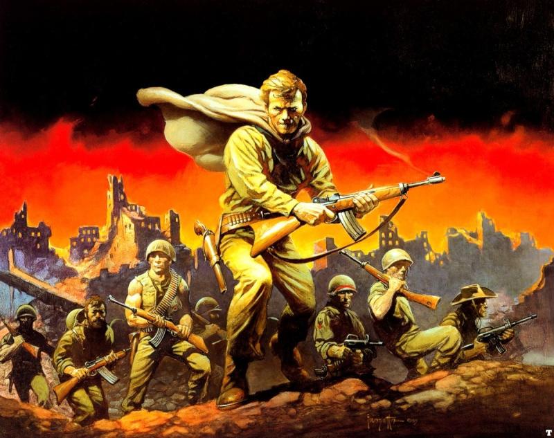 Lieutenant By Frank Frazetta