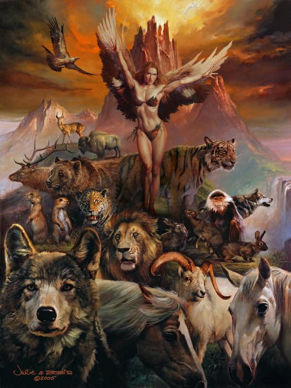 Life On Earth By Boris Vallejo