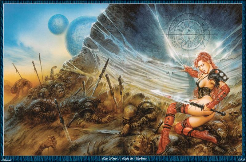 Light And Darkness By Luis Royo