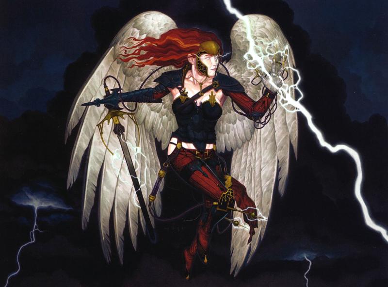 lightning angel
