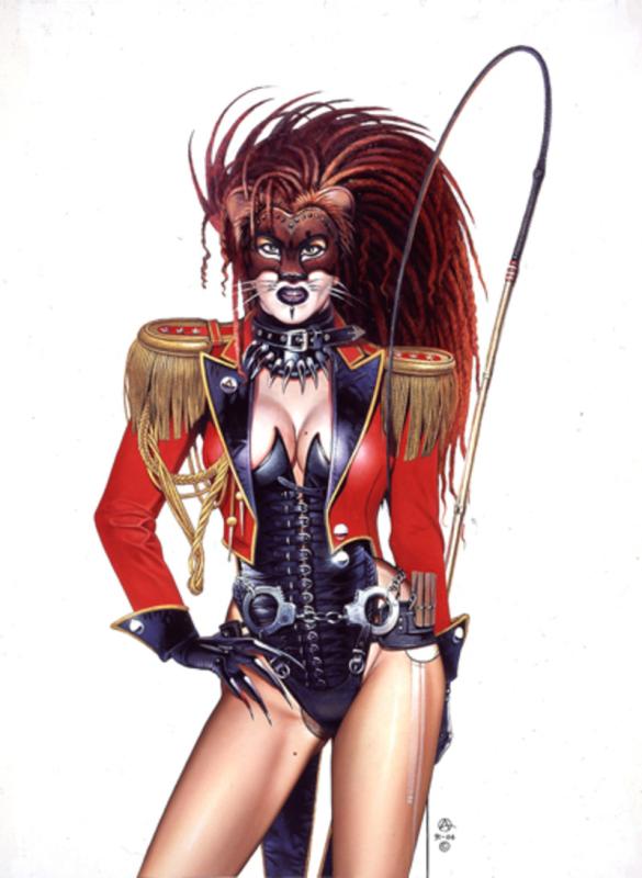Lion Tamer By Chris Achilleos