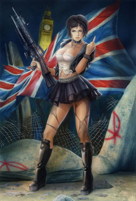 Lizzy Goes To London By Lorenzo Sperlonga